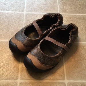 Keen Brown Mary Jane Flats
